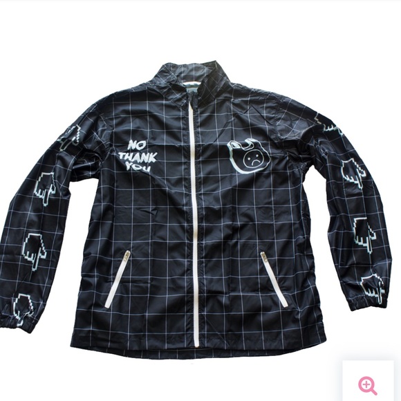 ❌SOLD❌ Trash Queen Go Away Windbreaker ☹️ - Picture 2 of 2